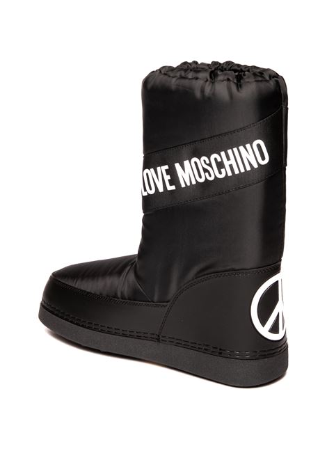 Doposci logo nero LOVE MOSCHINO | JA24032G0HISA-000